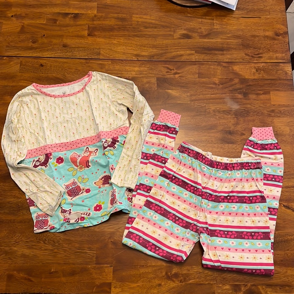 Girls Jelly the Pug pajamas size 14